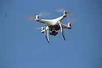 Los drones solían flotar en las protestas