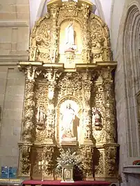 Retablo de el Sagrado corazón de Jesús.