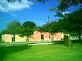Vista de la hacienda Dzibichaltún.