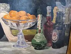 Edouard Manet, detalle del lienzo El bar del Folies Bergère (1882).