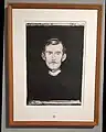 Autorretrato con brazo esquelético (1895), litografía, Kupferstichkabinett. Dresde.