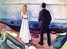 Dos personas (1905), óleo sobre lienzo, 80 × 110 cm, colección privada.