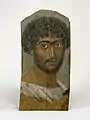 Un hombre de rasgos nubios. 170-180 d.C.