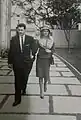 Elías Bentín y su esposa Ida Gandini Cassaretto, 1965