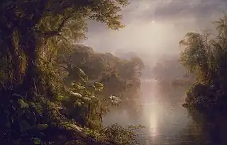El río de luz (1877), de Frederic Edwin Church, National Gallery of Art, Washington D. C.