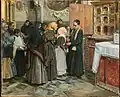 El beso de la reliquia, de Joaquín Sorolla