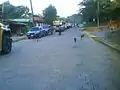 El empalme en San Juan de Cinco Pinos.