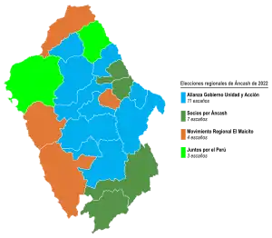 Elecciones regionales de Áncash de 2022