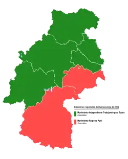Elecciones regionales de Huancavelica de 2018