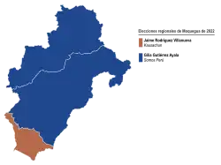 Elecciones regionales de Moquegua de 2022