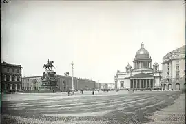 Vista de la Plaza de San Isaac