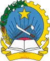 Emblema de la República Popular de Angola (1975-1992)