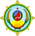Escudo de la República Popular de Tannu Tuvá (1926-1930)