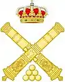 Emblema Artillería Española.