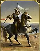 San Luis, por Émile Signol (siglo XIX).