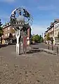 Emmerich am Rhein, la escultura "Toleranz" en la Wollenweberstrasse