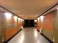 Túnel de acceso surponiente de la estación.