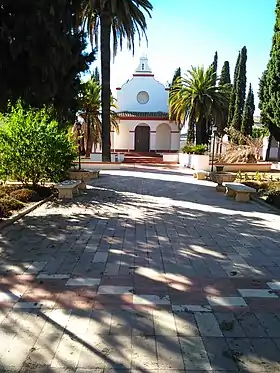 La ermita del Cristo de la Agonía.