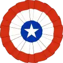 Escarapela de Chile.