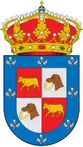 Representación heráldica del blasón aprobado