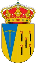 Representación heráldica del blasón aprobado