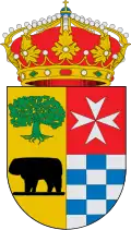 Representación heráldica del blasón aprobado