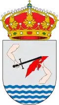 Representación heráldica del blasón aprobado