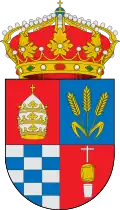 Representación heráldica del blasón aprobado