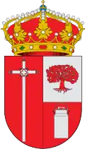 Representación heráldica del blasón aprobado