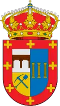 Representación heráldica del blasón aprobado