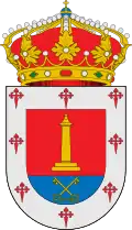 Representación heráldica del blasón aprobado