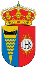Representación heráldica del blasón aprobado