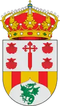 Representación heráldica del blasón aprobado