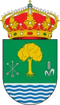 Representación heráldica del blasón aprobado oficialmente