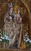 Escultura de la Virgen del Carmen, s. XVII