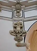 Detalle de pilastra.