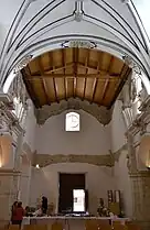 Vista pies de la nave.