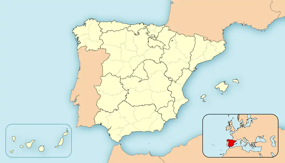 Santander ubicada en España