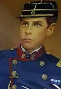 Retrato de Arturo Pérez Canto (detalle).
