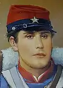 Retrato de Luis Cruz Martínez (detalle).