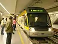 Composición MP 064 en la estación de S.Bento(en el Túnel Salgueiros-Ponte).