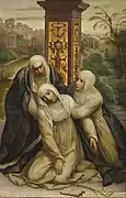 Estigmatización de Santa Catalina de Siena, 1862 (copia de Il Sodoma), Museo del Prado.