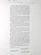 Reconocimiento científico (18 de noviembre de 1970)
