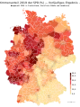 Porcentaje de votos – SPD