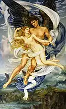 Boreas y Oreithyia (1896)