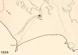 En 1535.