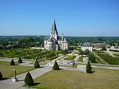Vista desde los jardines