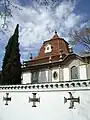 Exterior del pabellón