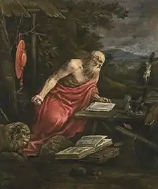 San Jerónimo, Francesco Bassano el Joven, S. XVI.