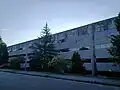 Fachada trasera de la facultad